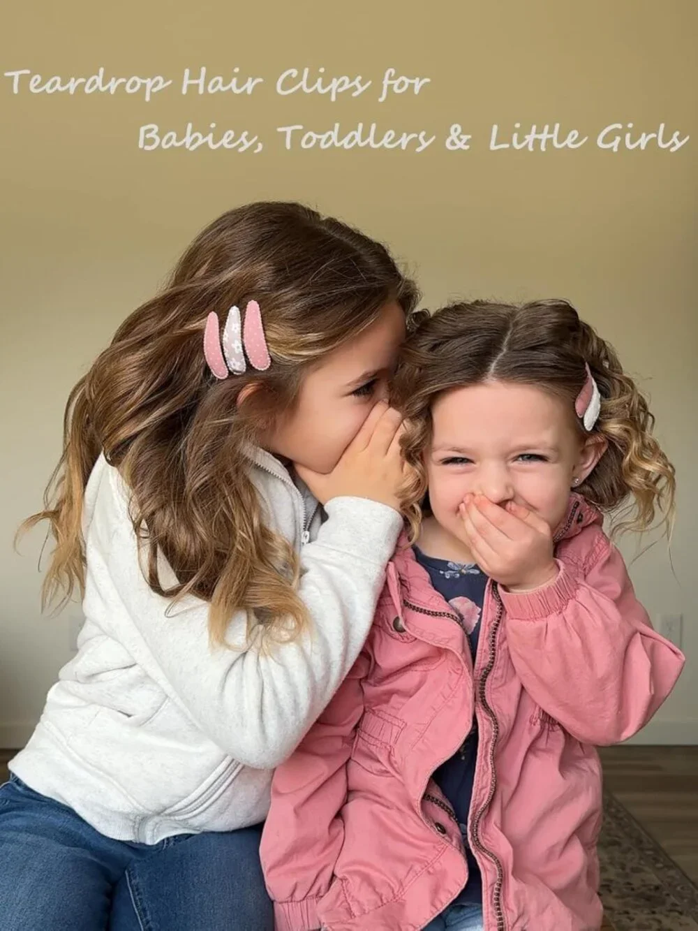 40 Pcs Toddler Hair Clips & Barrettes - Cute Baby Girls' Hair Bows Set
